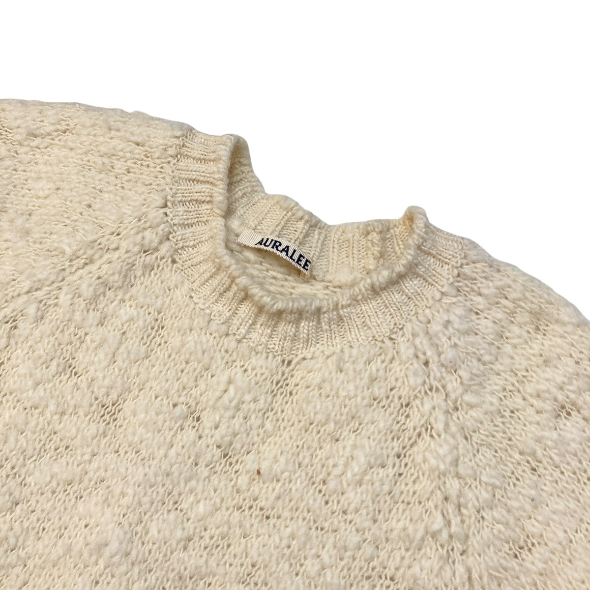 WOOL SLUB KNIT P／OウールニットセーターA21AP05SY