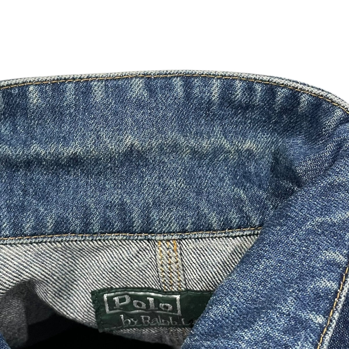 POLO RALPH LAUREN デニムジャケット 緑タグ 古着・中古-6枚目のアイテム画像