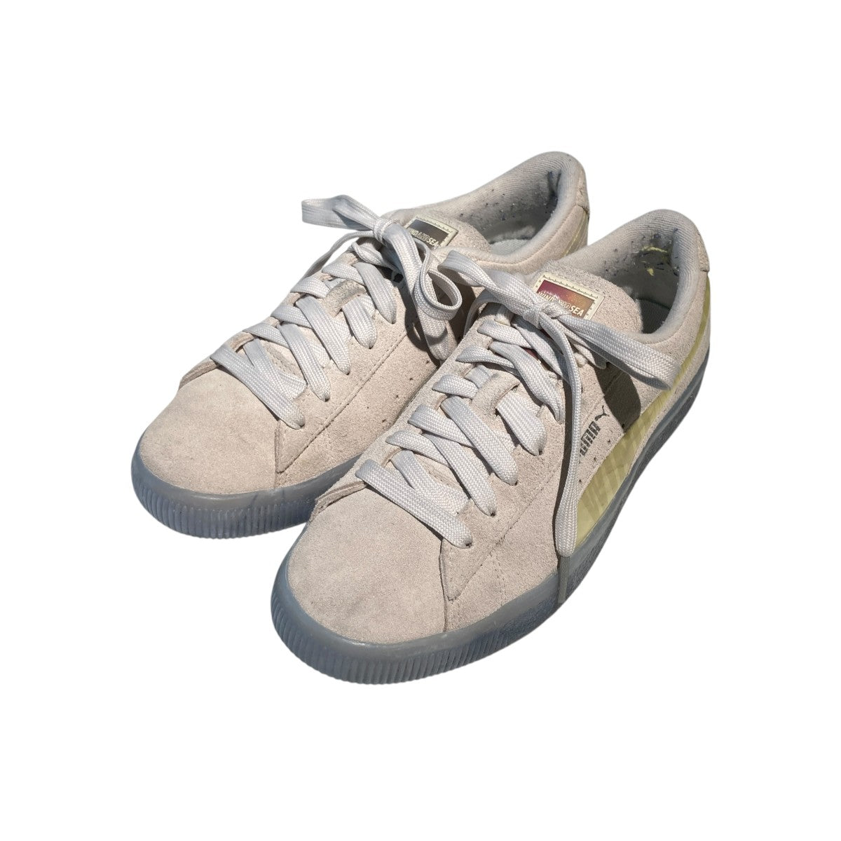 WIND AND SEA×PUMA Suede VTG Marshmallowスニーカー380330-01 古着・中古-1枚目のアイテム画像