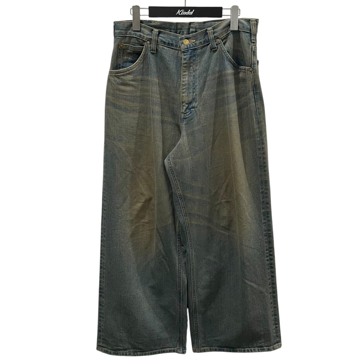 24AW フェード加工デニムパンツ WIDE FADE BAGGY JEANS ワイド フェード バギー ジーンズ LB0545