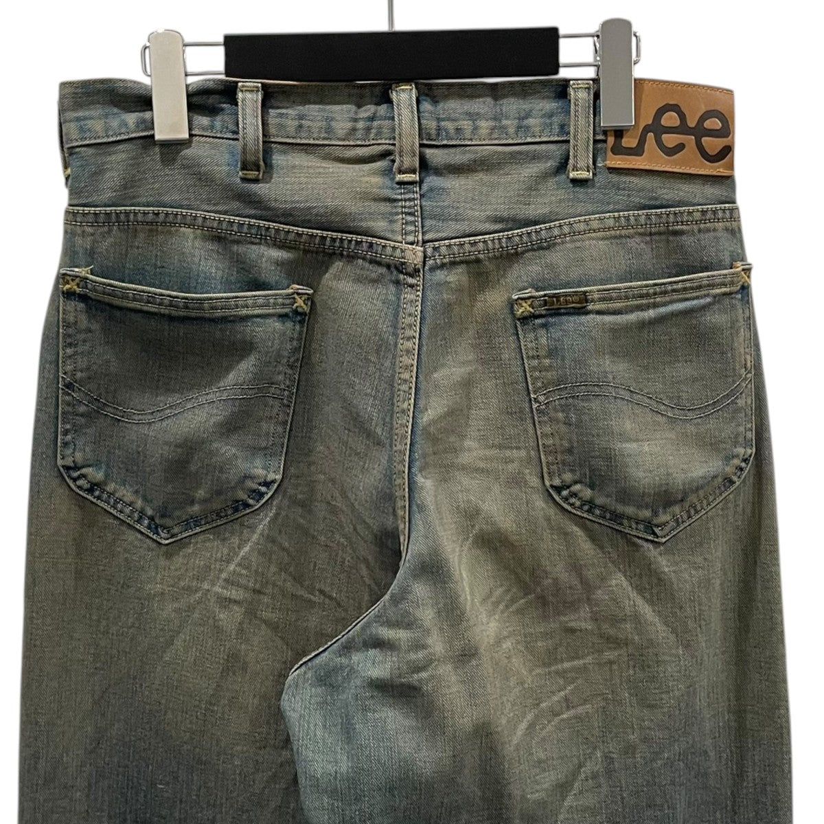 LEE×BEAMS 24AW フェード加工デニムパンツ WIDE FADE BAGGY JEANS