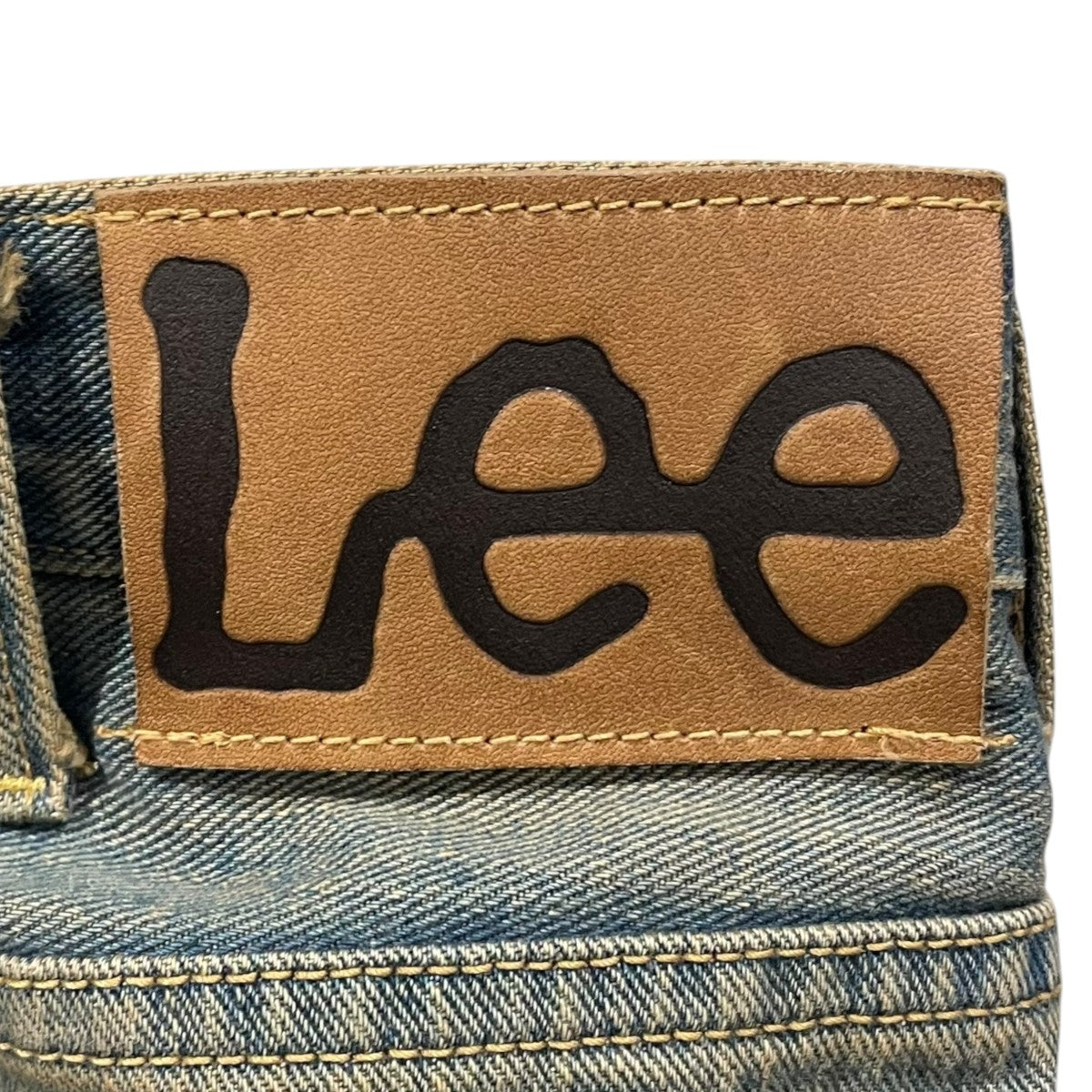 LEE×BEAMS 24AW フェード加工デニムパンツ WIDE FADE BAGGY JEANS