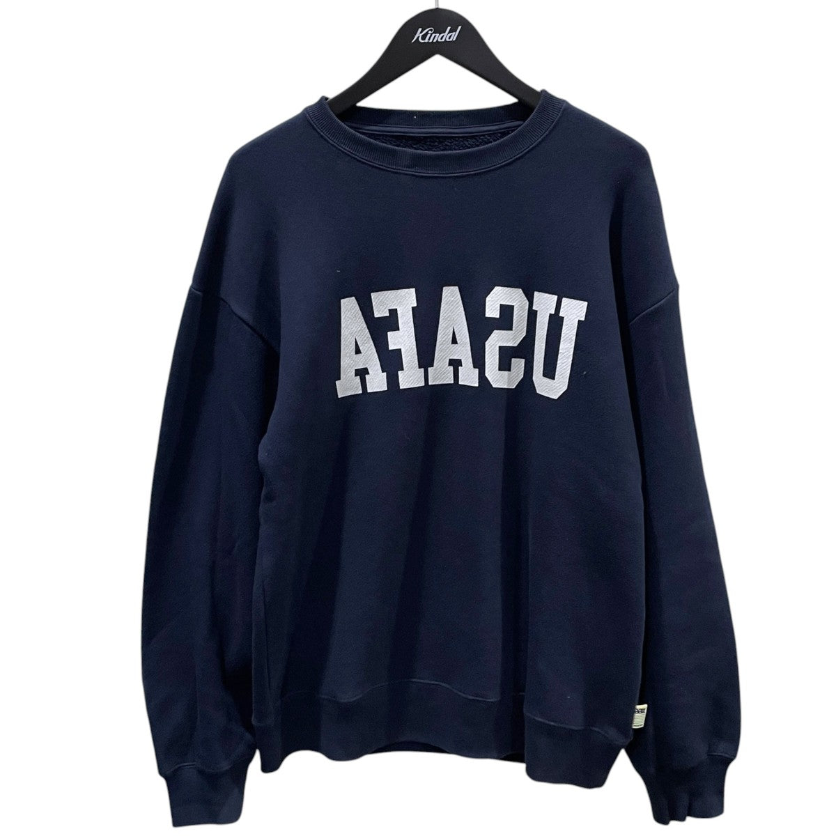 SSZ 25SS スウェットトレーナー KAGAMI SWEAT CREW カガミ スウェットクルー 11-13-1648-120 古着・中古-1枚目のアイテム画像