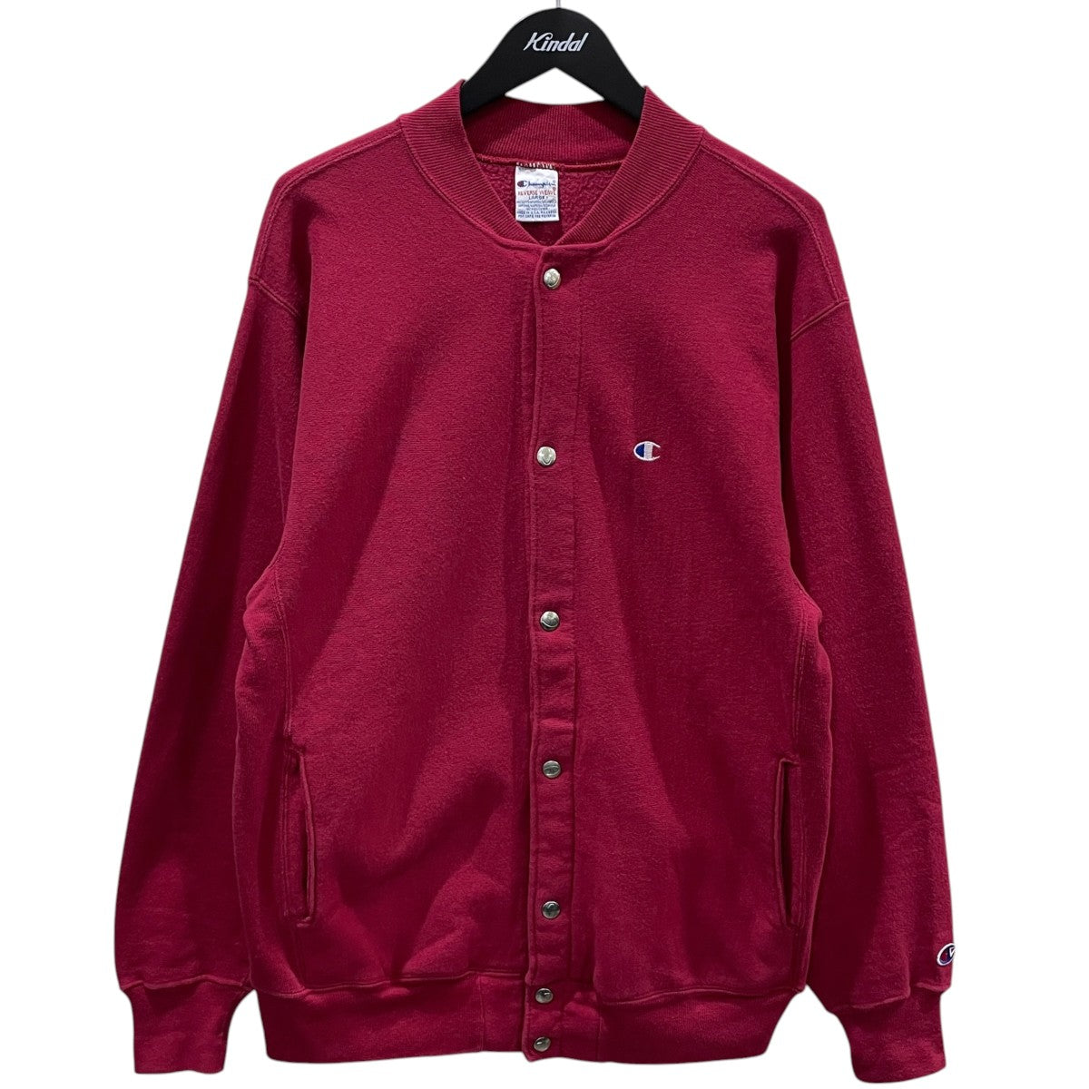 90s スウェットカーディガン Reverse Weave Full Snap Cardigan リバースウィーブ フルスナップカーディガン