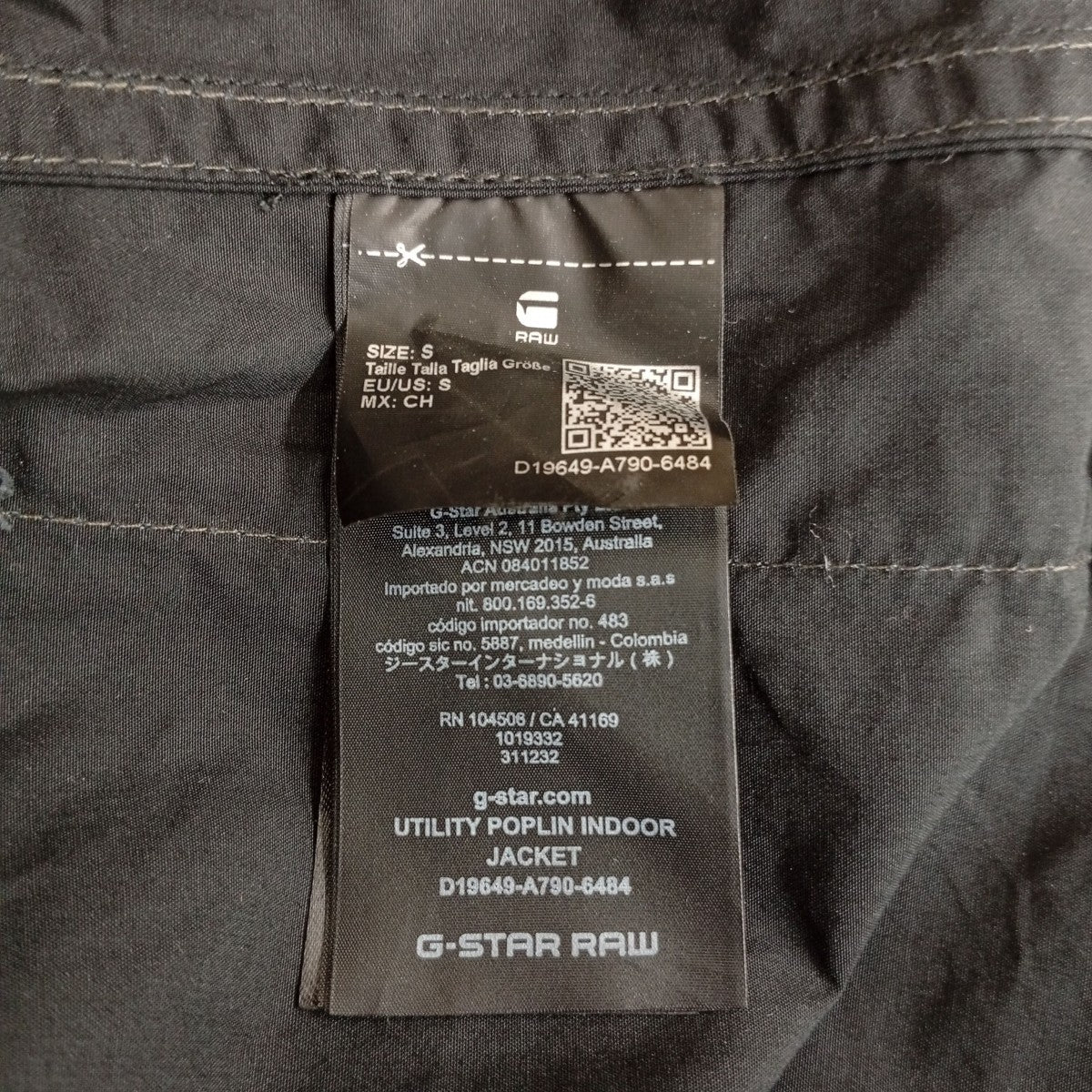G-STAR RAW シャツジャケット 古着・中古-6枚目のアイテム画像