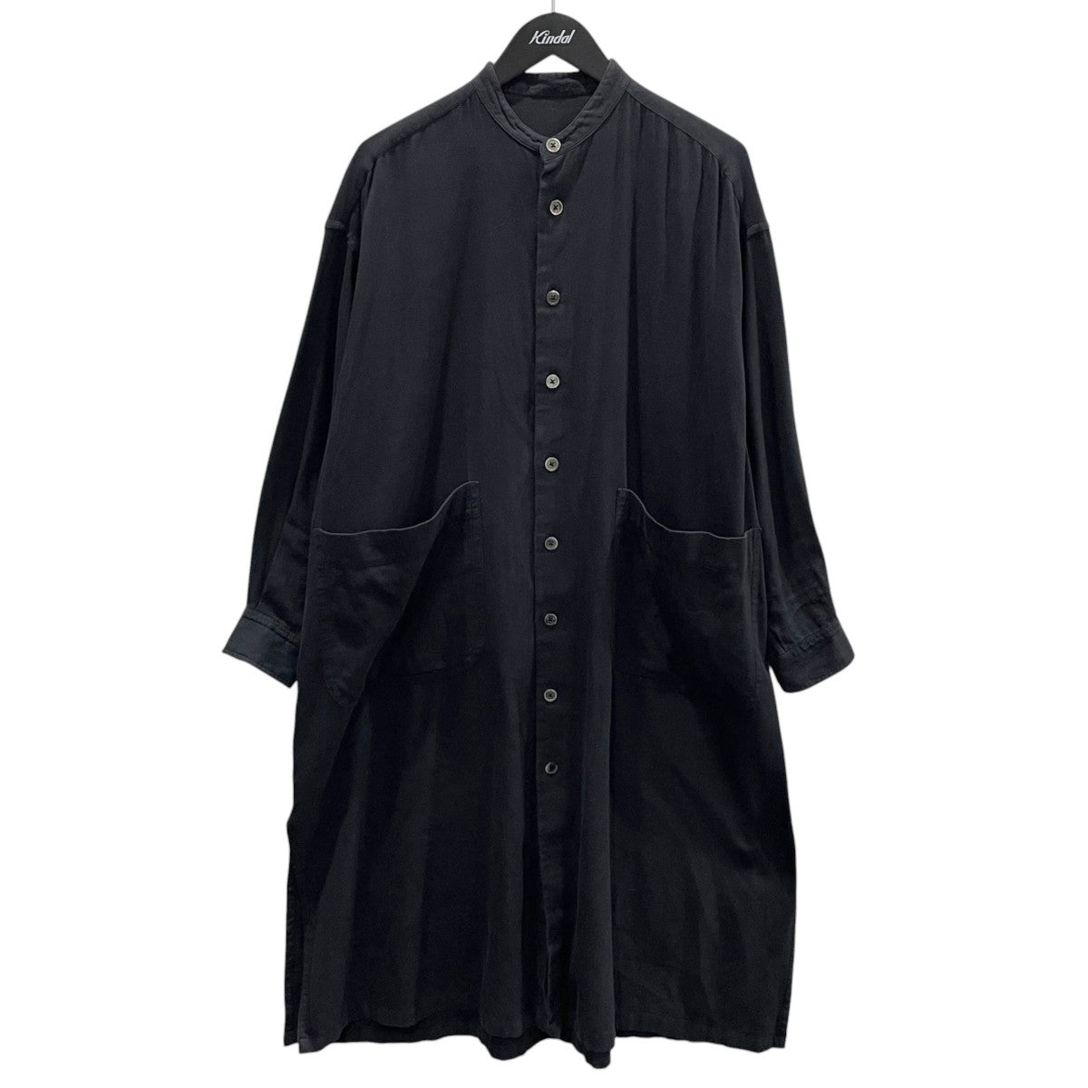 バンドカラーロングワンピース VINTAGE GAUZE SHIRT DRESS ヴィンテージガーゼ シャツドレス PC-016-2211