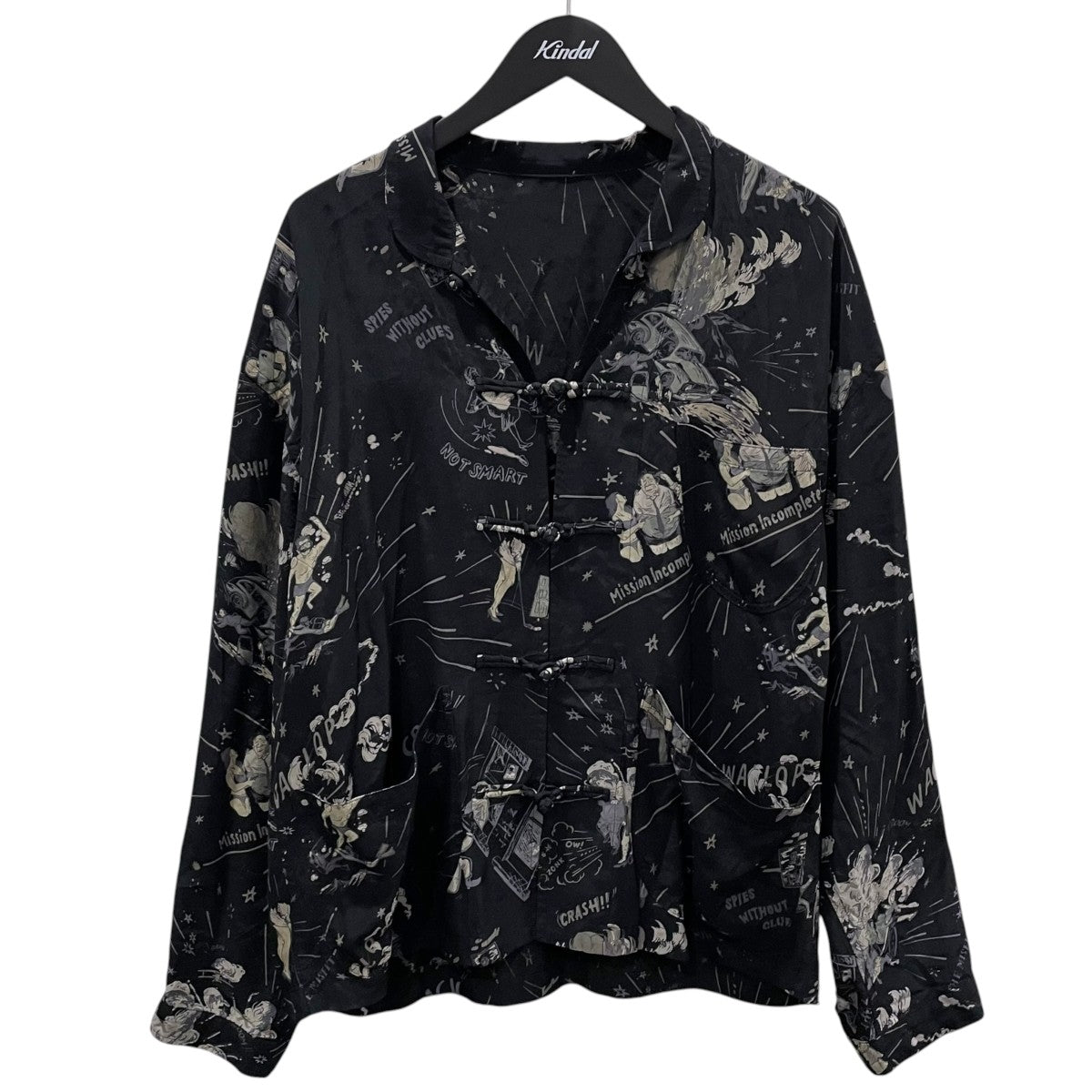 22SS オープンカラーチャイナシャツ 落ちこぼれスパイ ALOHA CHINESE SHIRT (THE MISFIT SPIES) PC-024-1865