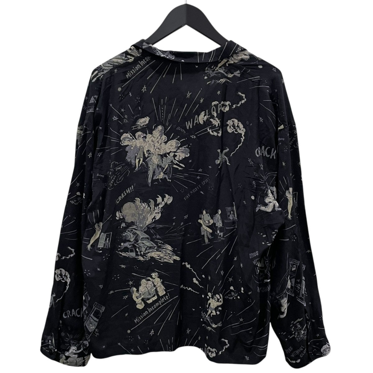 22SS オープンカラーチャイナシャツ 落ちこぼれスパイ ALOHA CHINESE SHIRT (THE MISFIT SPIES) PC-024-1865