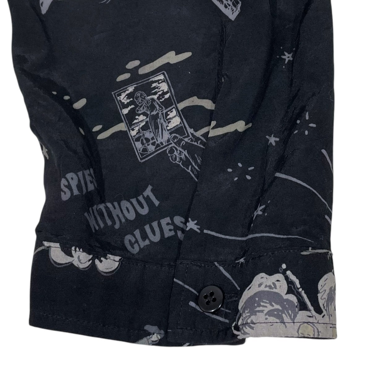 22SS オープンカラーチャイナシャツ 落ちこぼれスパイ ALOHA CHINESE SHIRT (THE MISFIT SPIES) PC-024-1865