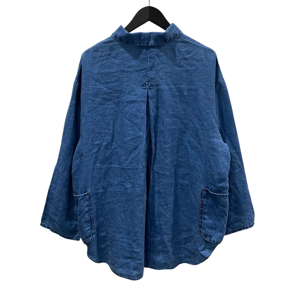 インディゴリネンシャツジャケット INDIGO LINEN SHIRT JACKET PC-021-2199