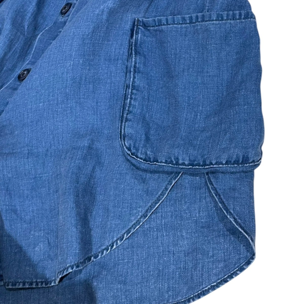 インディゴリネンシャツジャケット INDIGO LINEN SHIRT JACKET PC-021-2199