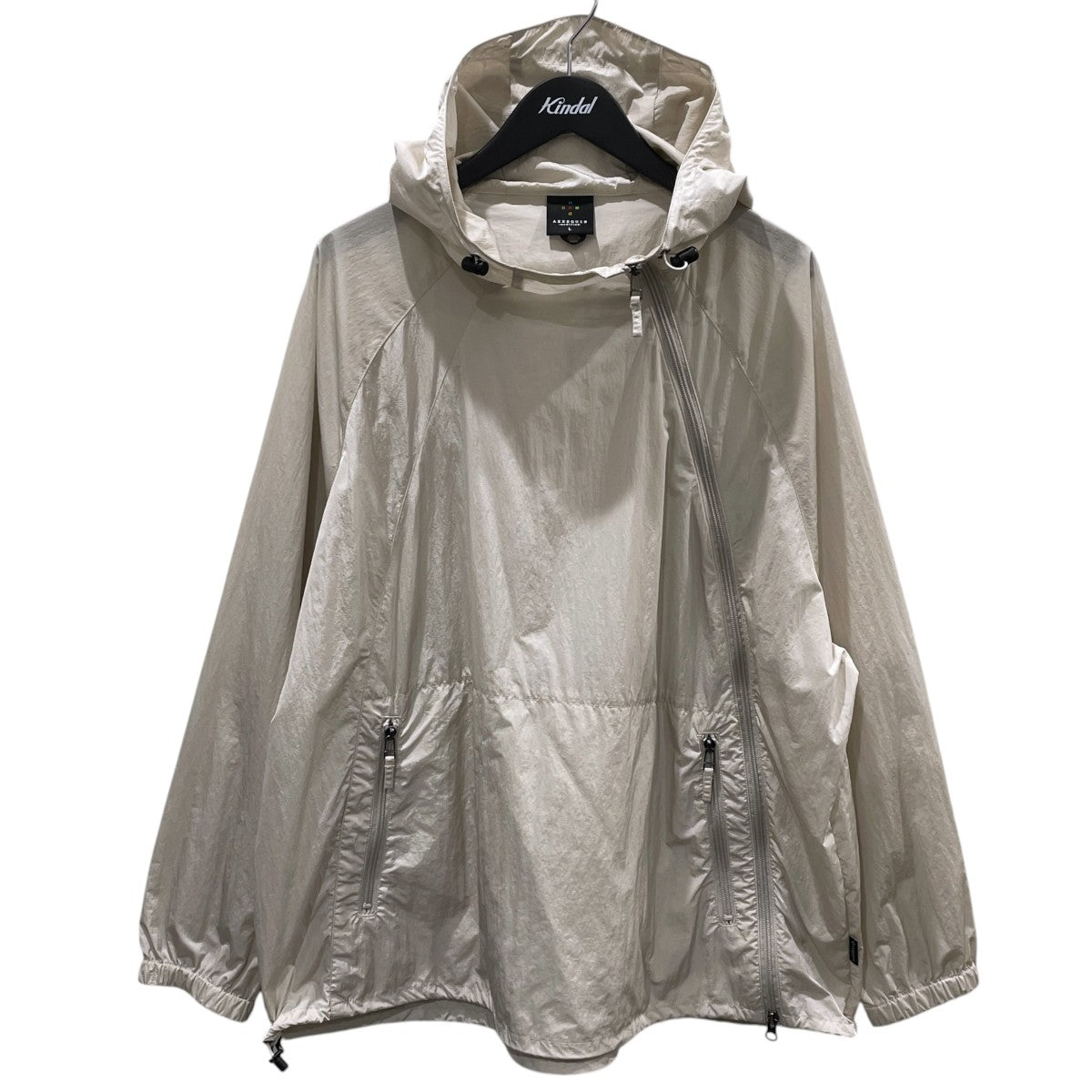 25SS マウンテンパーカー Nylon Taffeta Bias Zip Jacket ナイロン タフタ バイアス ジップ ジャケット 321103