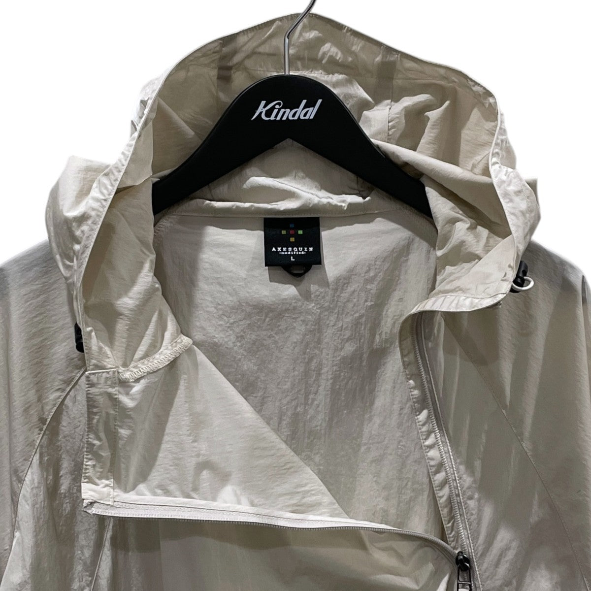 25SS マウンテンパーカー Nylon Taffeta Bias Zip Jacket ナイロン タフタ バイアス ジップ ジャケット 321103