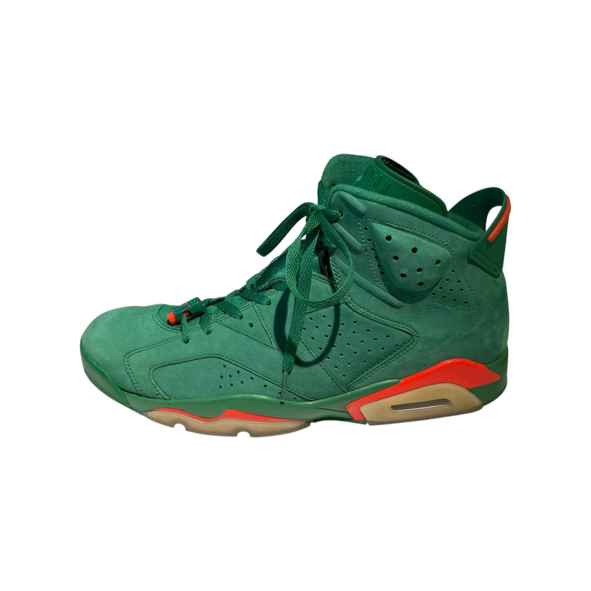 NIKE Air Jordan 6 Retro Gatorade GreenハイカットスニーカーAJ5986-335 古着・中古-2枚目のアイテム画像