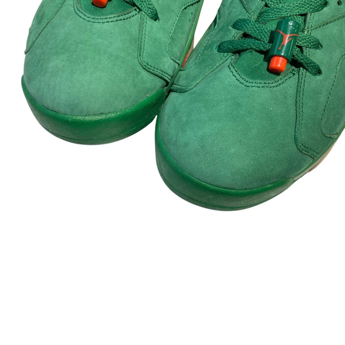 NIKE Air Jordan 6 Retro Gatorade GreenハイカットスニーカーAJ5986-335 古着・中古-7枚目のアイテム画像
