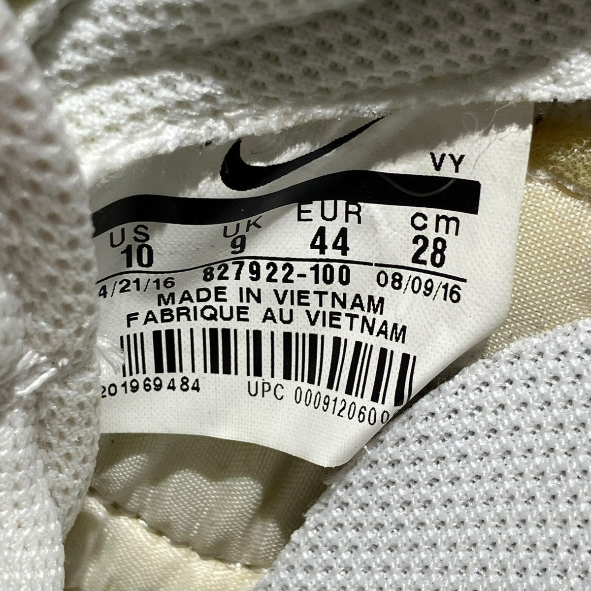 NIKE Air Pegasus 83スニーカー827922-100 古着・中古-6枚目のアイテム画像