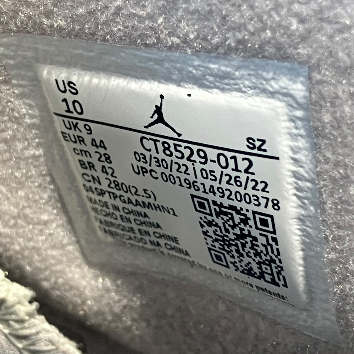 Air Jordan 6 Magnet and College NavyスニーカーCT8529-012