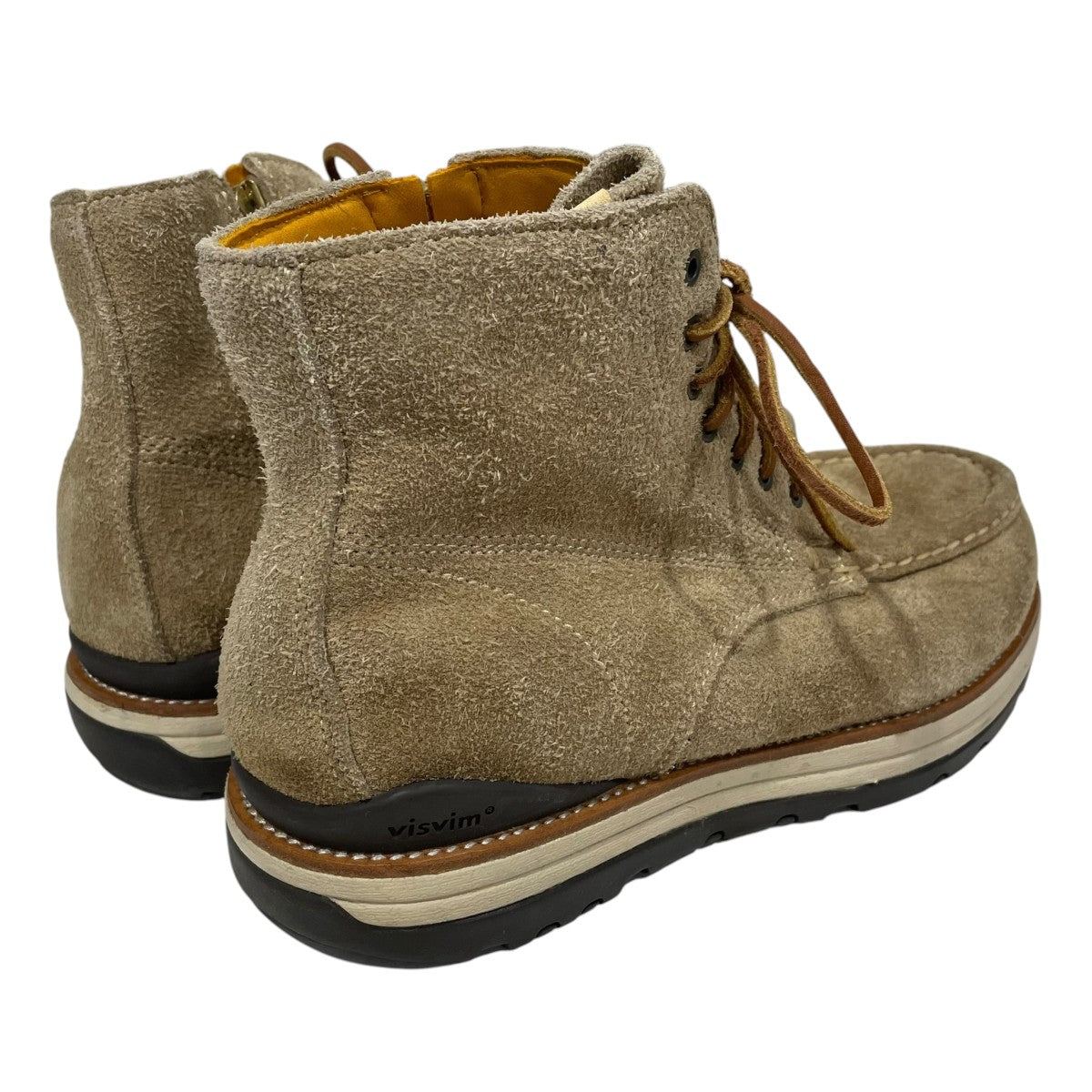 VISVIM サイドジップスウェードブーツ 7-HOLE MOC TOE BOOTS セブンホール モック トゥ ブーツ 古着・中古-2枚目のアイテム画像