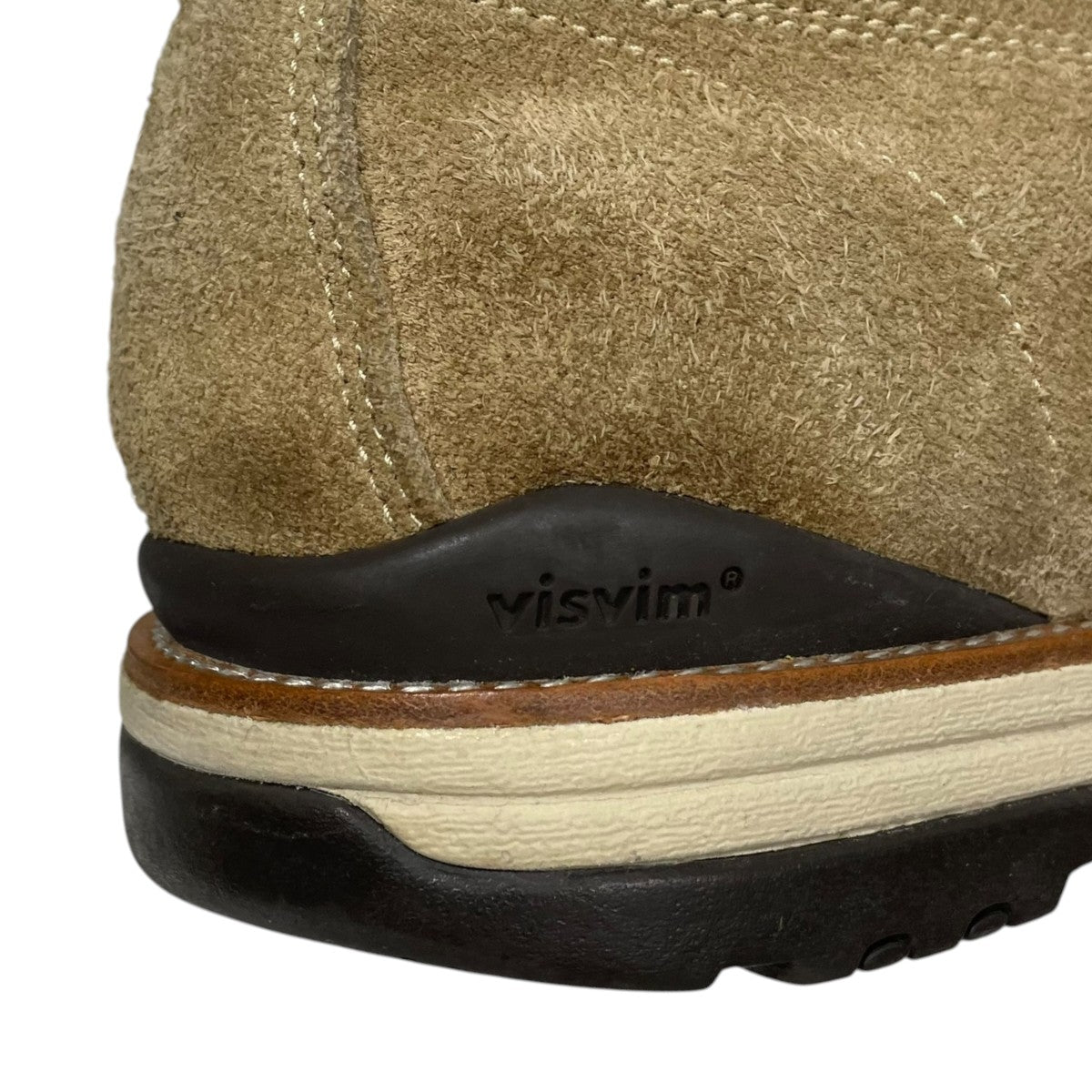 VISVIM サイドジップスウェードブーツ 7-HOLE MOC TOE BOOTS セブンホール モック トゥ ブーツ 古着・中古-6枚目のアイテム画像