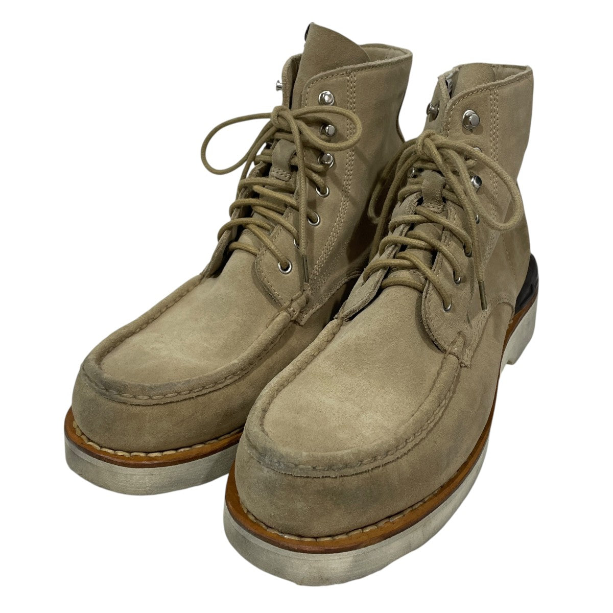 レースアップブーツ VIRGIL MOC TOE-FOLK バージル モックトゥ フォルク