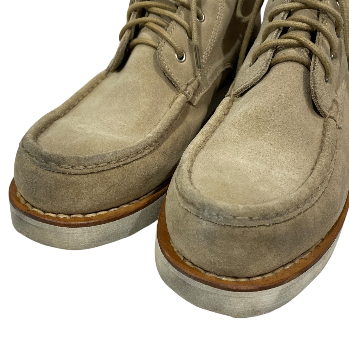 レースアップブーツ VIRGIL MOC TOE-FOLK バージル モックトゥ フォルク