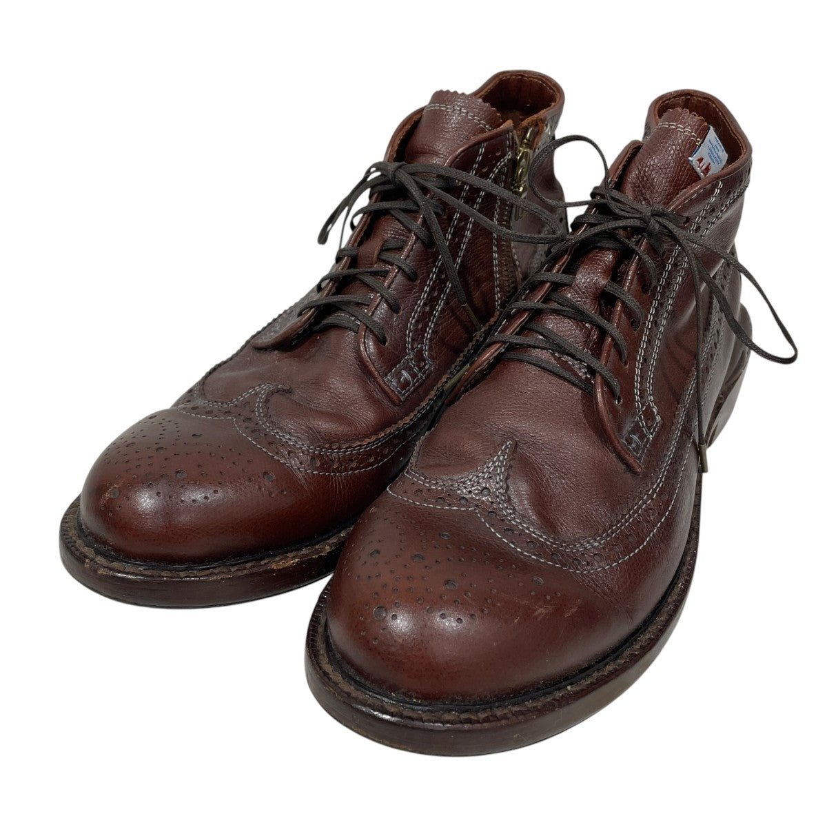 ウィングチップブーツ PATRICIAN MID-FOLK パトリシアン ミッド フォルク