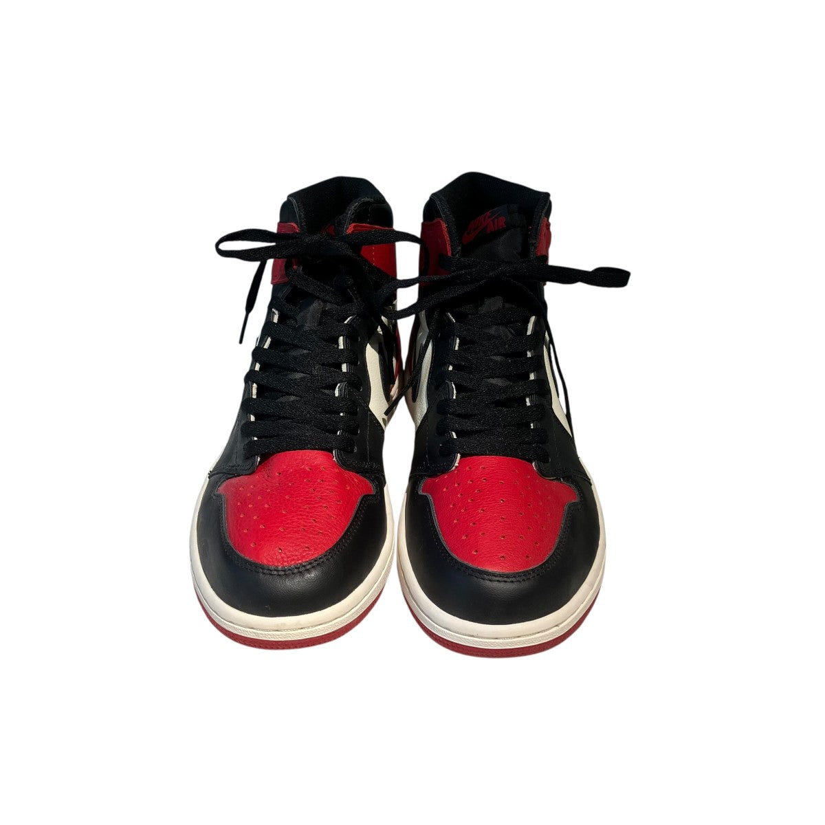 NIKE Air Jordan 1 Retro High OG Bred Toeハイカットスニーカー555088-610 古着・中古-3枚目のアイテム画像