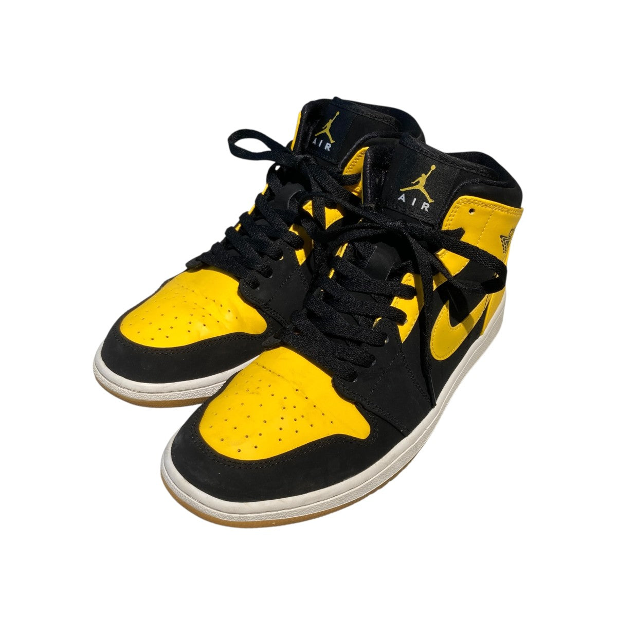 NIKE Air Jordan 1 Retro Mid New Love (2017)ハイカットスニーカー554724-035 古着・中古-1枚目のアイテム画像