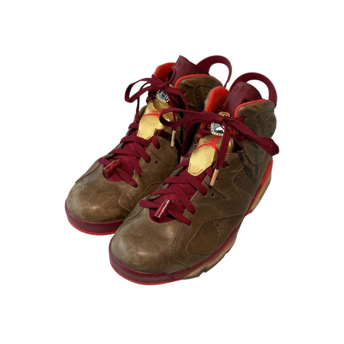 NIKE Air Jordan 6 Retro Cigarハイカットスニーカー384664-250 古着・中古-1枚目のアイテム画像