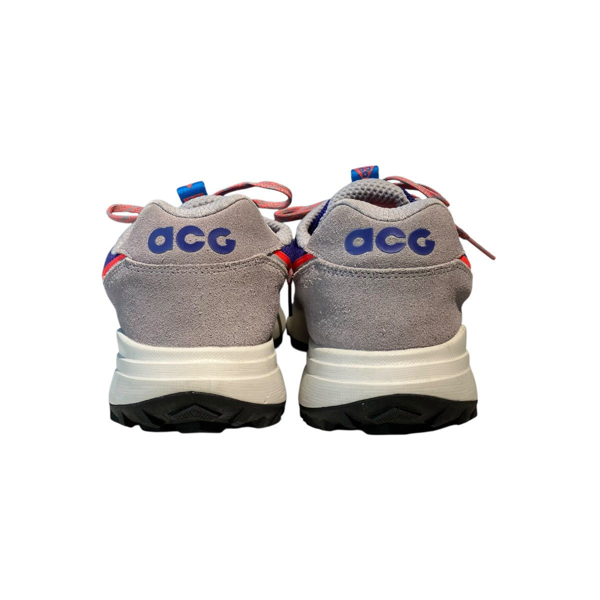 NIKE ACG Lowcate Wolf Grey／Bright CrimsonローカットスニーカーDM8019-001 古着・中古-4枚目のアイテム画像