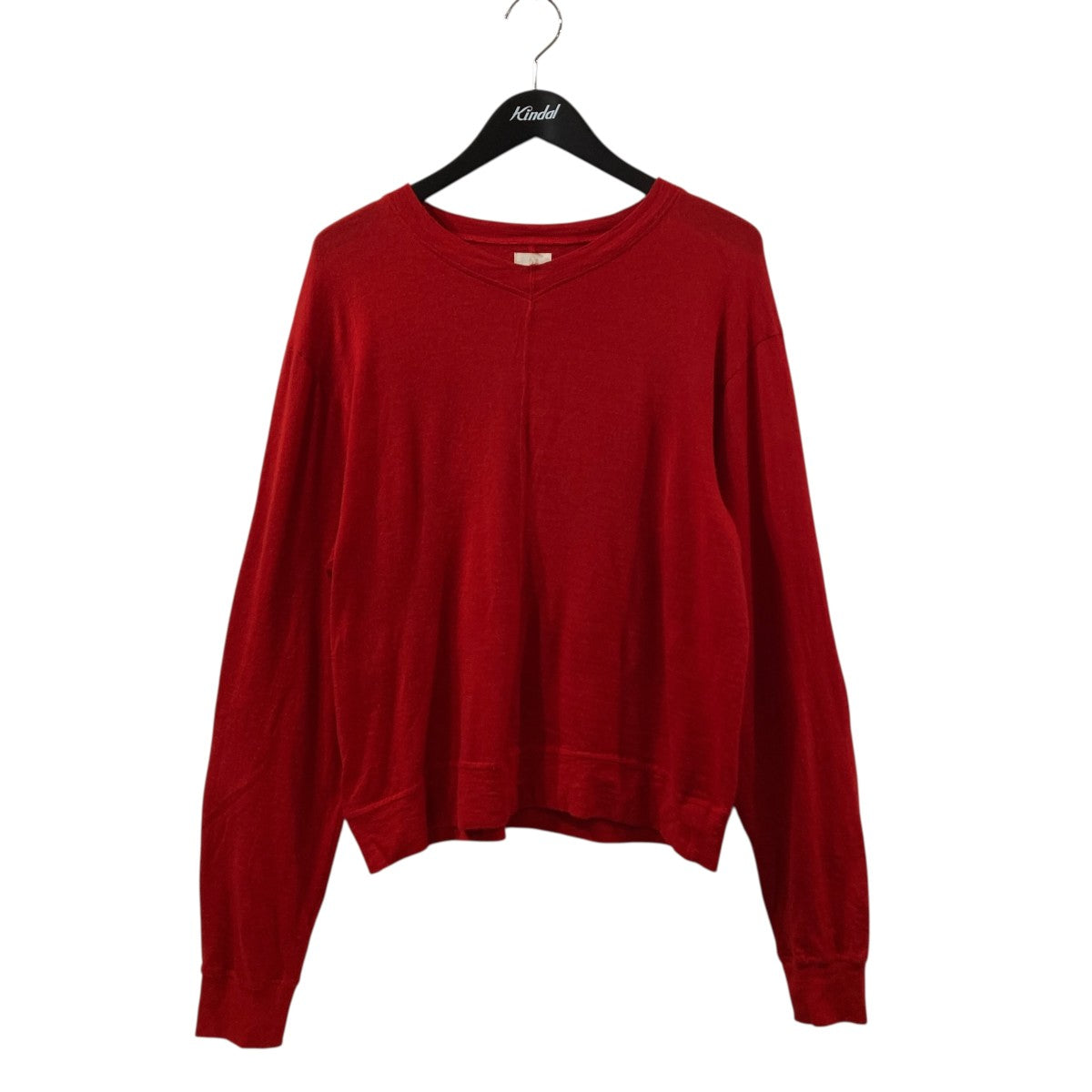 WOOL V-NECK L／S TEEVネックウールロングTシャツCL009CS01