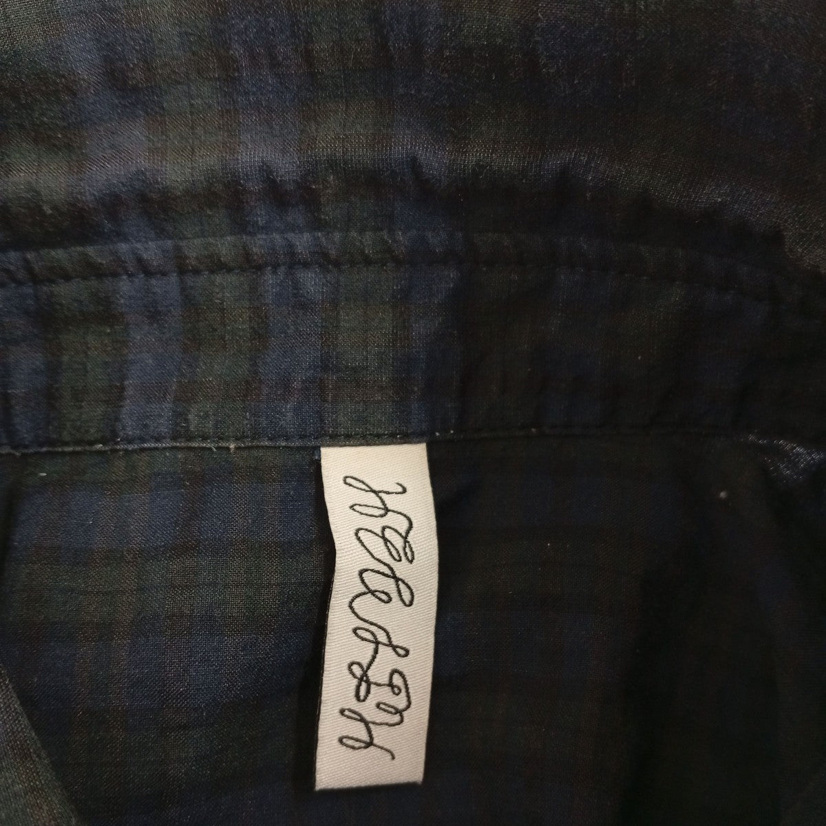 HEALTH チェック半袖シャツ 古着・中古-3枚目のアイテム画像
