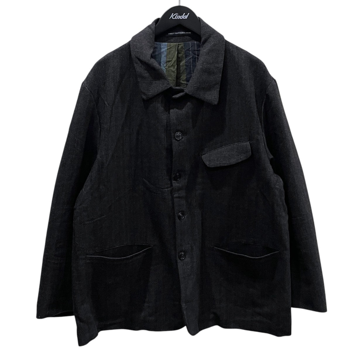1ST PAT-RN コットンウールジャケット ARTIS Artisan Jacket アルティス アルチザンジャケット 古着・中古-1枚目のアイテム画像