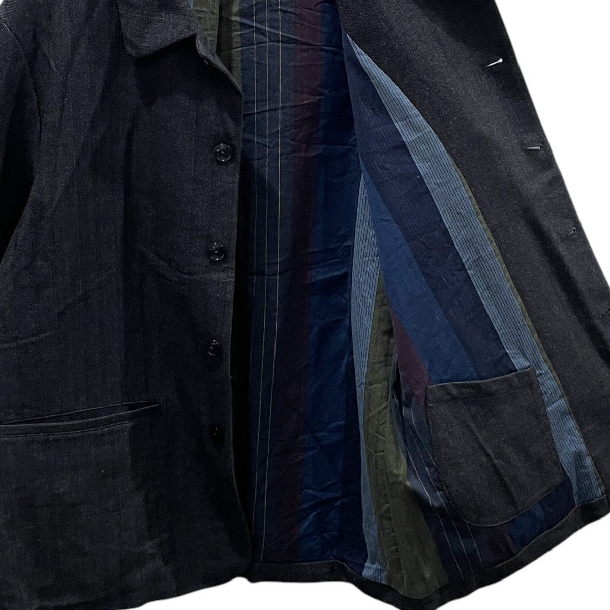 1ST PAT-RN コットンウールジャケット ARTIS Artisan Jacket アルティス アルチザンジャケット 古着・中古-4枚目のアイテム画像
