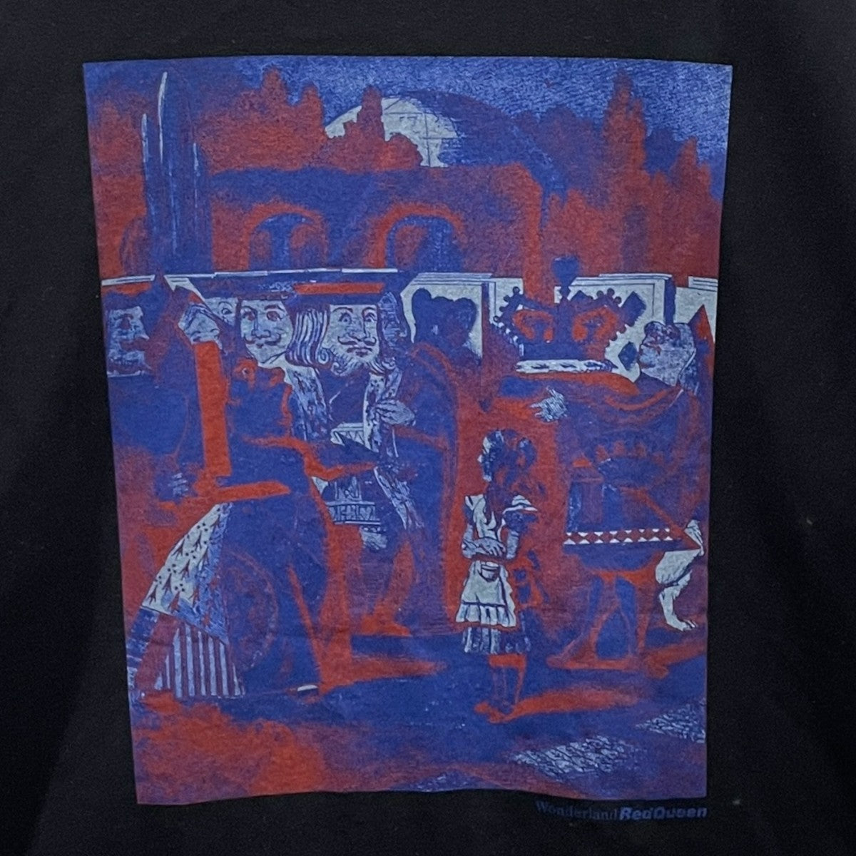 25SS オーバーサイズドロップショルダープリントTシャツ 不思議の国のアリス OVERSIZED DROP SHOULDER T-SHIRT ES20TS-03