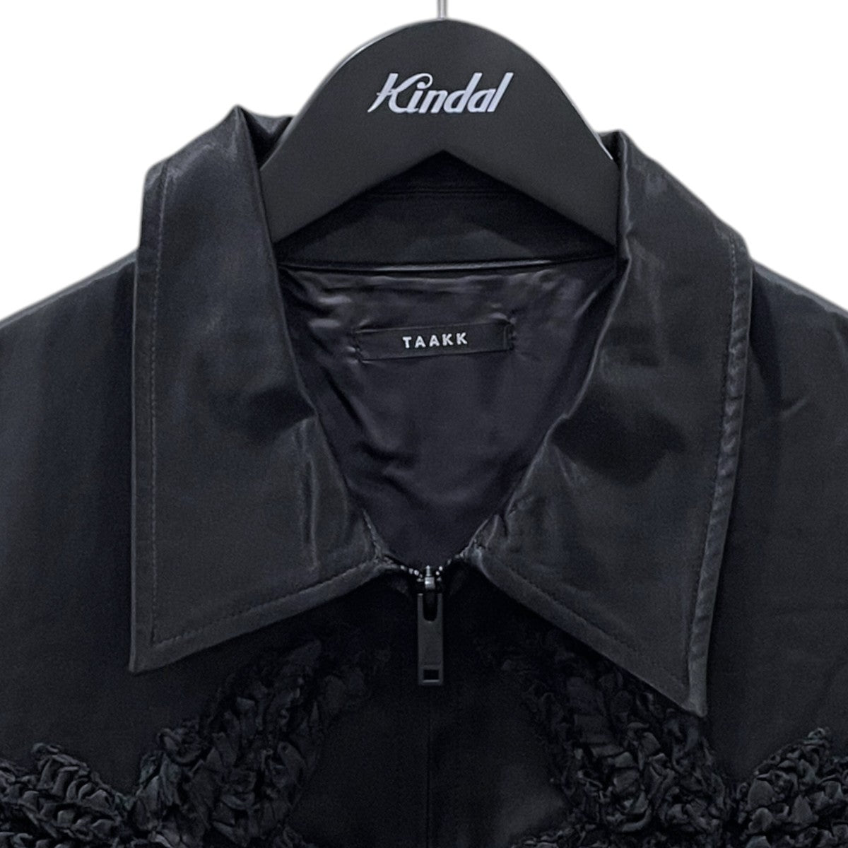 TAAKK 26SS フラワーモチーフサテンブルゾン Satin Embroidery Blouson サテンエンブロイダリーブルゾン TA26SS-BL001 古着・中古-3枚目のアイテム画像