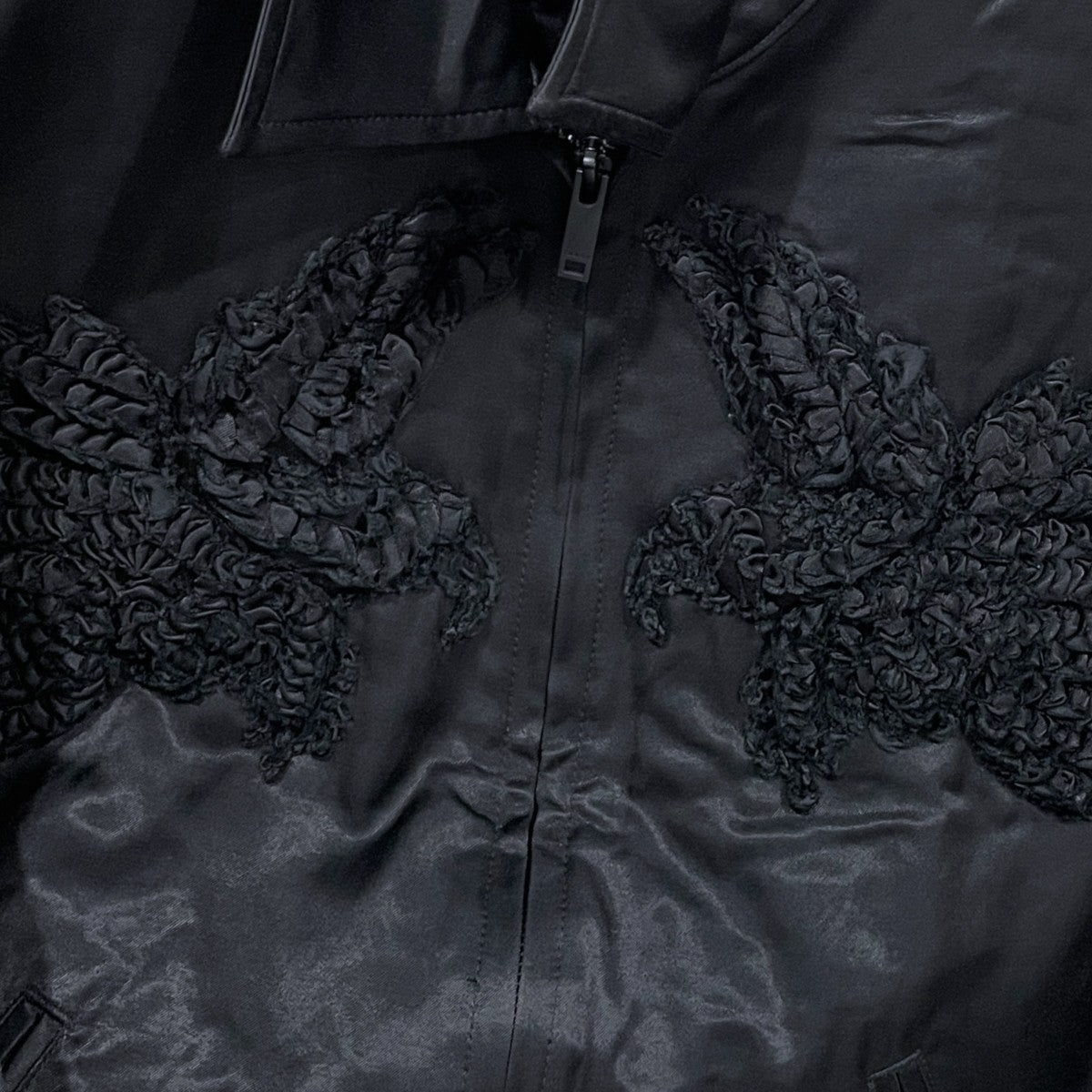 TAAKK 26SS フラワーモチーフサテンブルゾン Satin Embroidery Blouson サテンエンブロイダリーブルゾン TA26SS-BL001 古着・中古-5枚目のアイテム画像