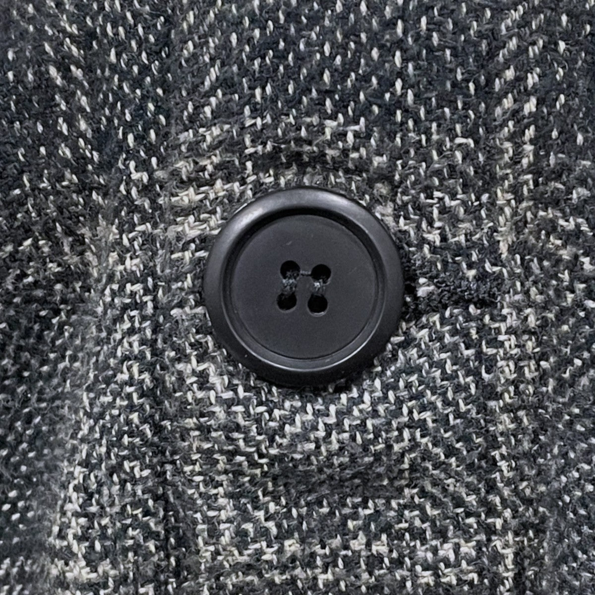 SASSAFRAS チェック柄ジャケット Digs Crew Cardie Jacket (Cotton Tweedy Check) ディグスクルーカーディージャケット(コットンツイードチェック) 古着・中古-6枚目のアイテム画像