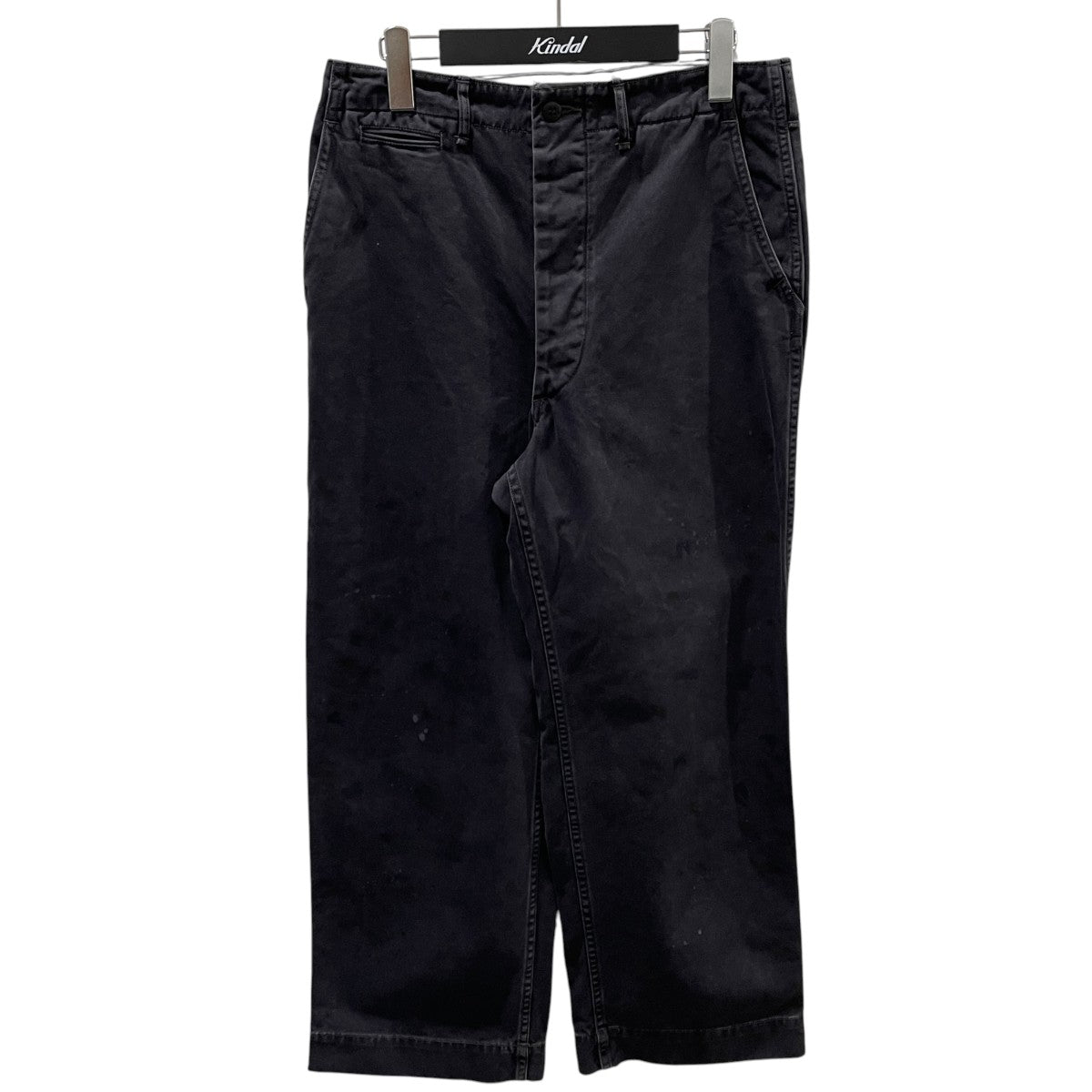26SS 加工パンツ BLACK WORK TROUSERS AGED ブラック ワーク トラウザーズ エイジド BW261-BWTA
