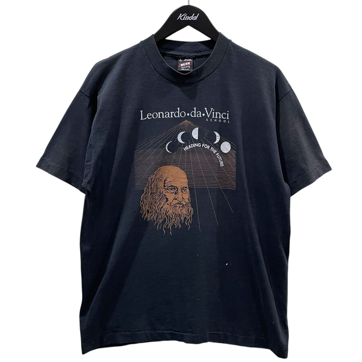 90s プリントTシャツ Leonardo da Vinci レオナルド・ダ・ヴィンチ