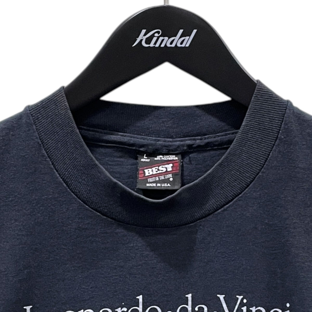 90s プリントTシャツ Leonardo da Vinci レオナルド・ダ・ヴィンチ