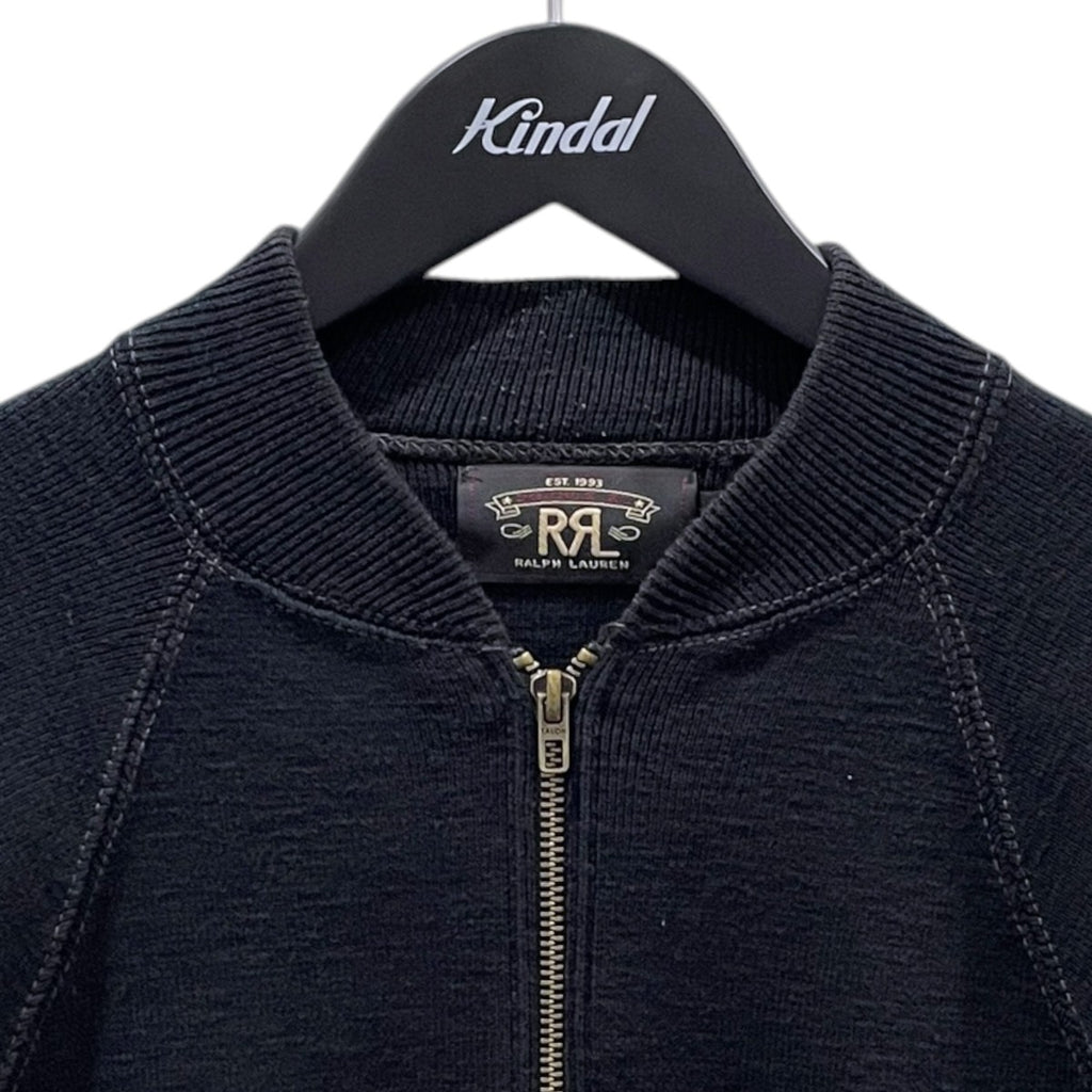 RRL(ダブルアールエル) C2 ミリタリージップカーディガン ブラック 