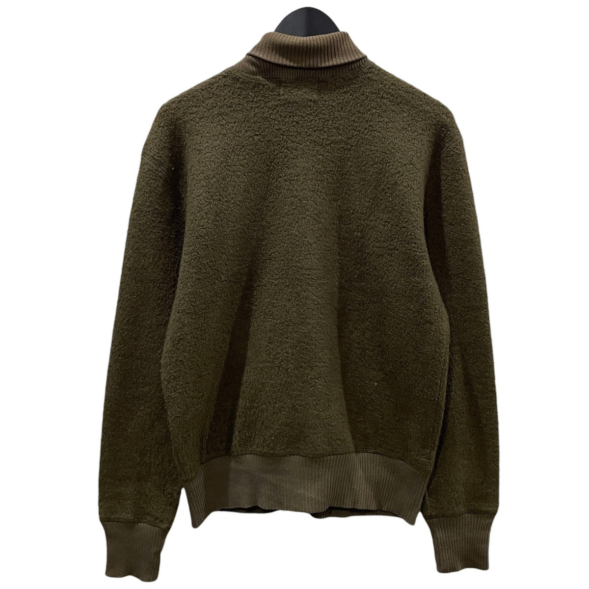 RRL ジップアップフリースジャケット Liner Bomber Fleece Jacket ライナー ボンバー フリース ジャケット 古着・中古-2枚目のアイテム画像