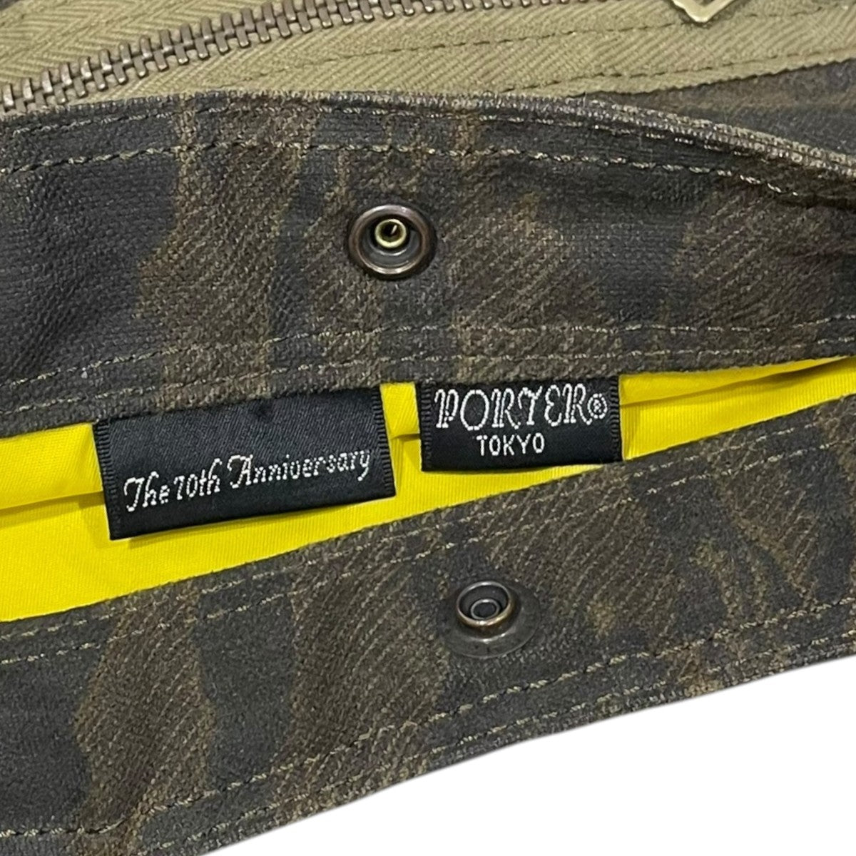 PORTER タイガーカモ柄ショルダーバッグ 70周年記念 GREEN EYE SHOULDER BAG グリーンアイ ショルダーバッグ 558-07679 古着・中古-8枚目のアイテム画像