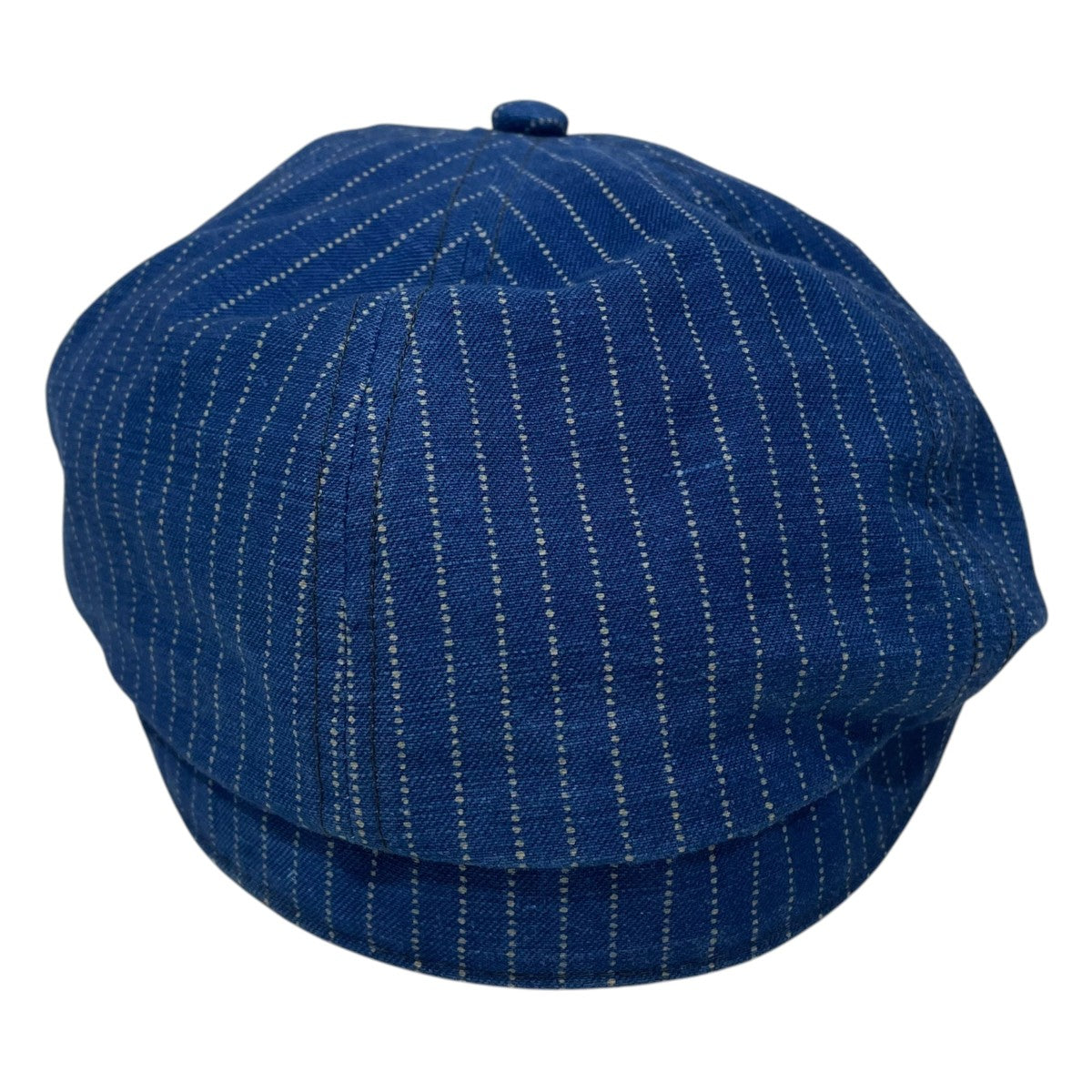 RRL(ダブルアールエル) ウォバッシュストライプ柄キャスケット Indigo