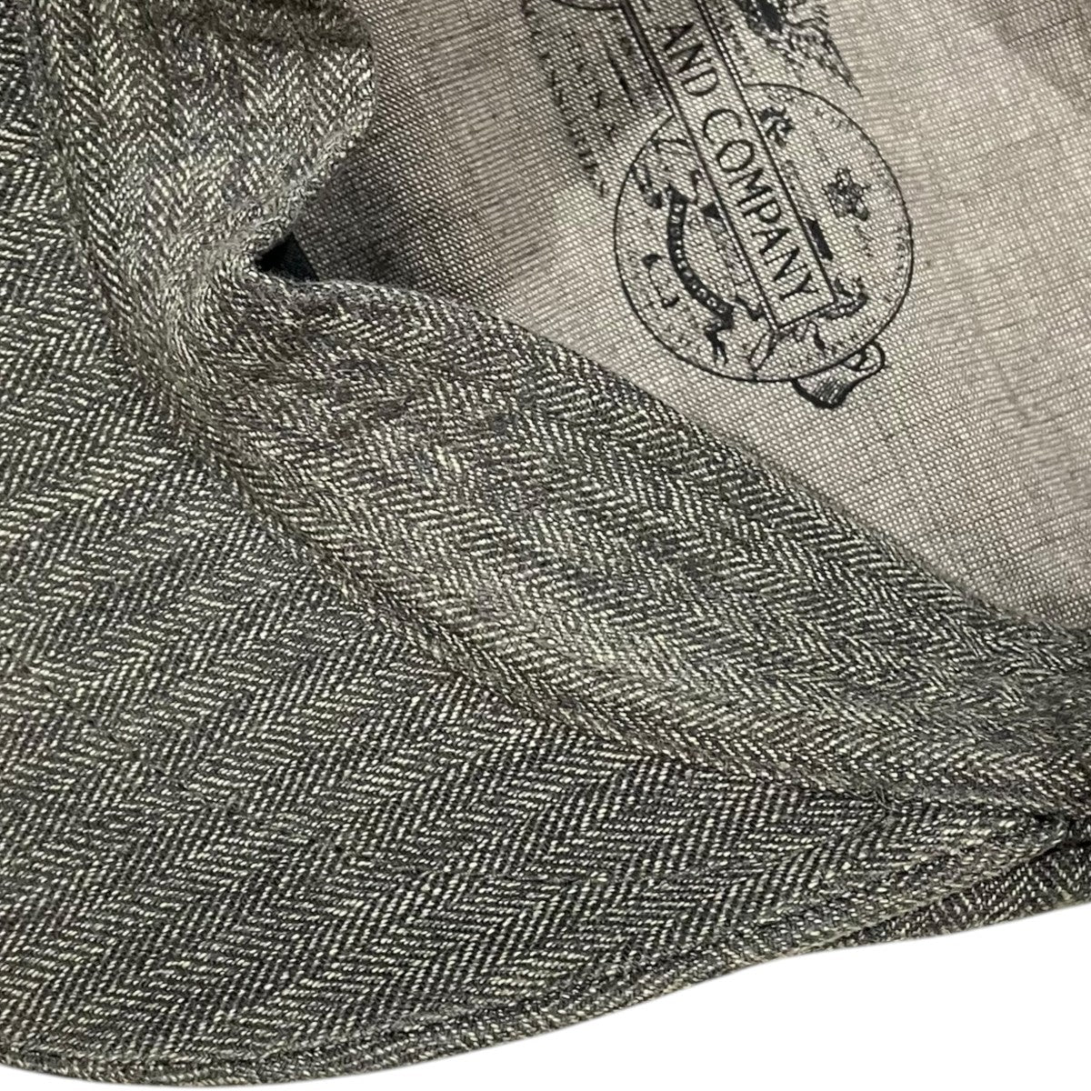 RRL ヘリンボーンキャスケット 古着・中古-7枚目のアイテム画像