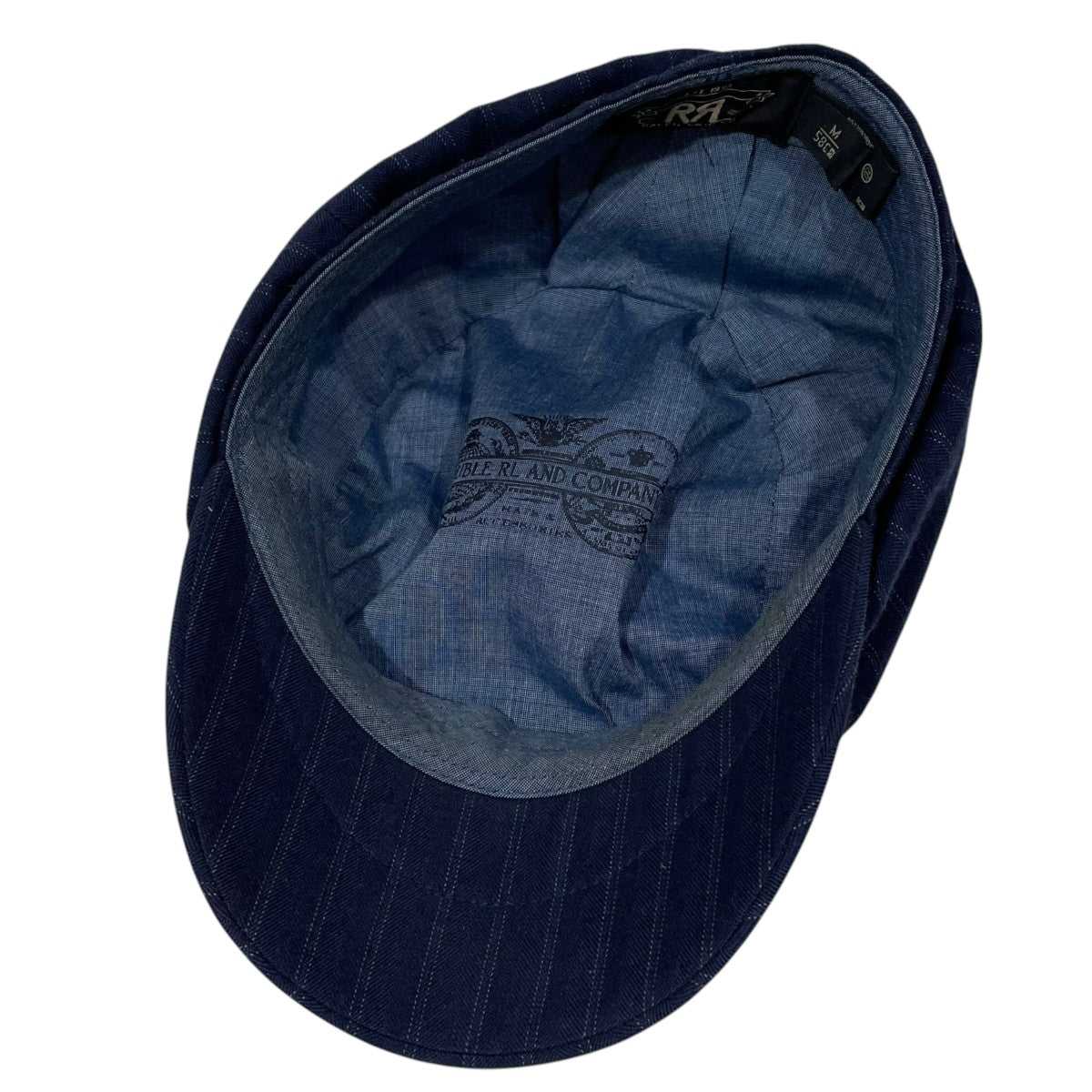 RRL ストライプ柄キャスケット 古着・中古-6枚目のアイテム画像