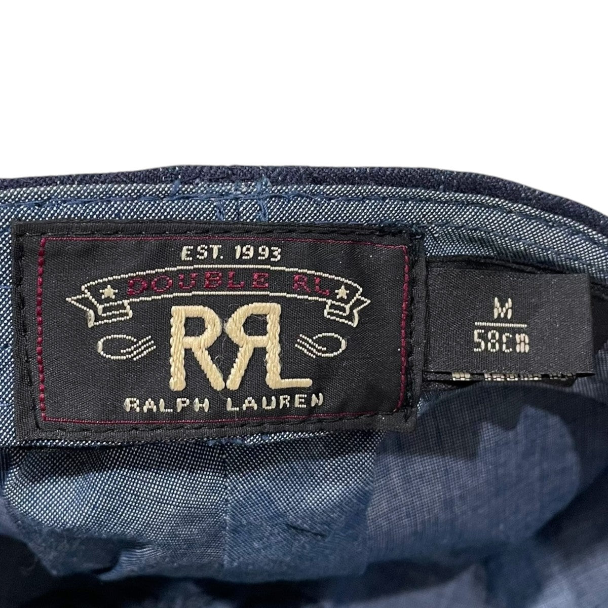 RRL ストライプ柄キャスケット 古着・中古-8枚目のアイテム画像