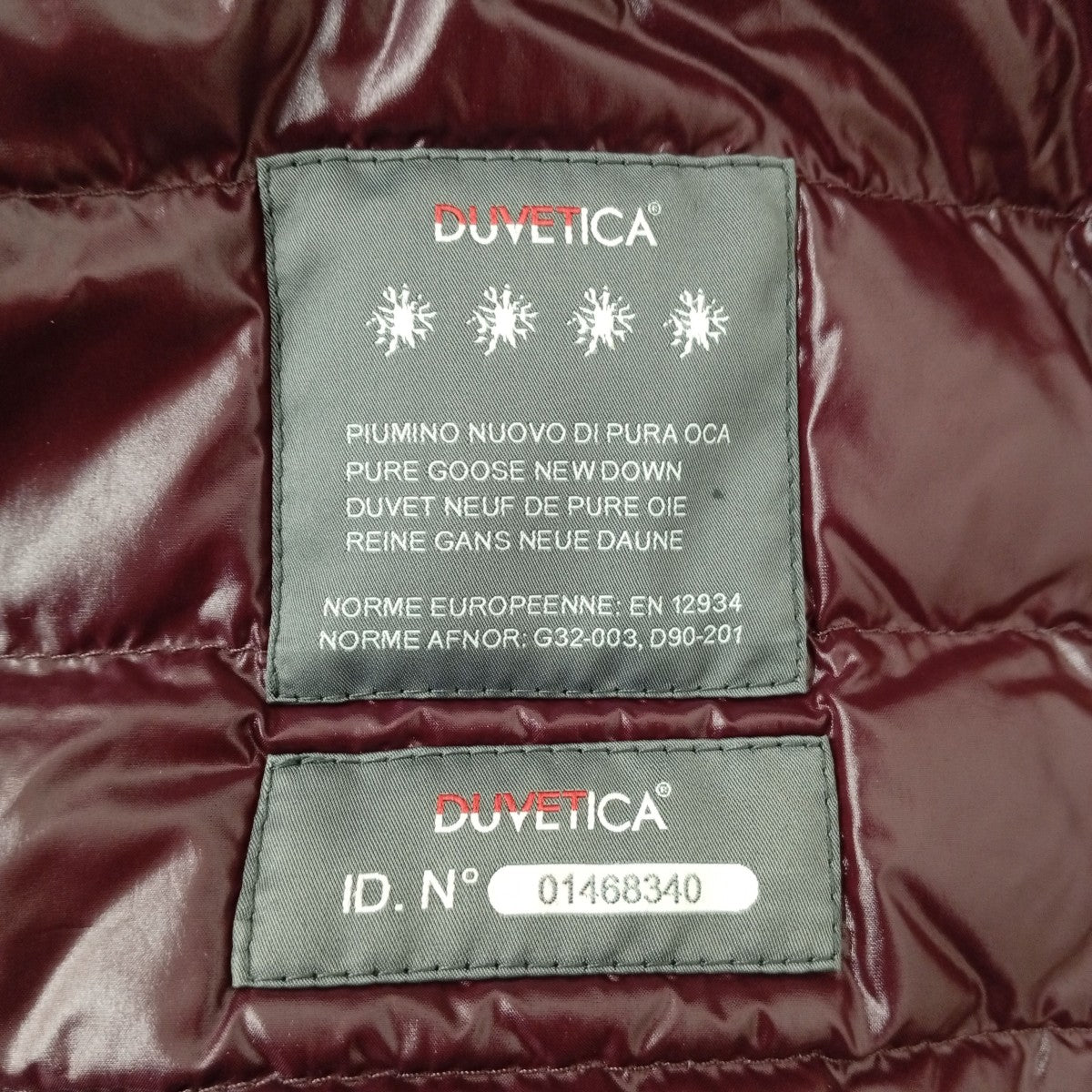DUVETICA コート 古着・中古-4枚目のアイテム画像