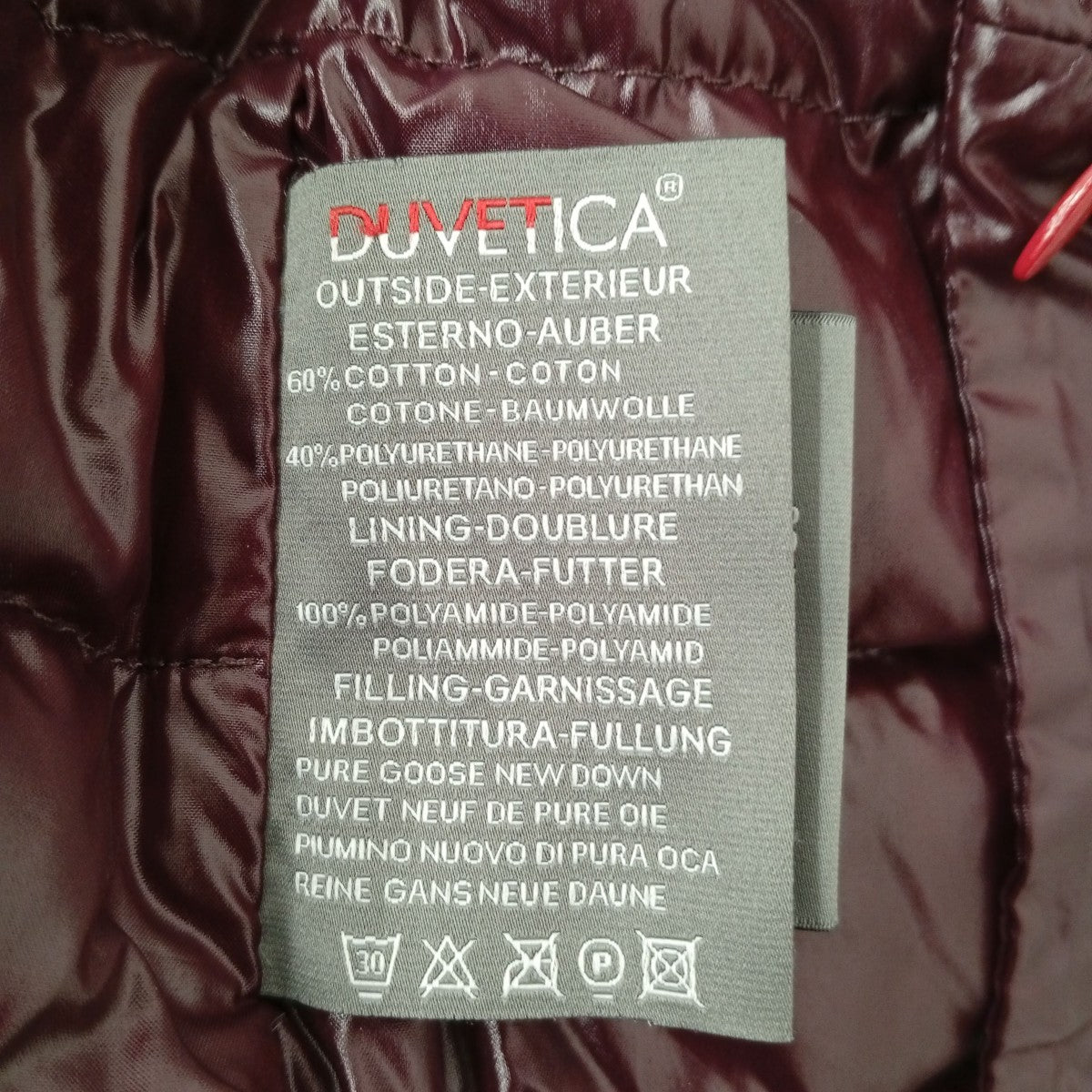 DUVETICA コート 古着・中古-5枚目のアイテム画像